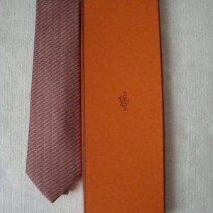men tie HERMES 100% silk